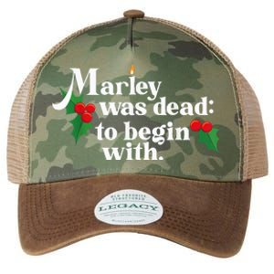 To Begin With Funny Novelty Christmas Legacy Tie Dye Trucker Hat