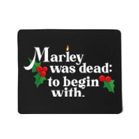 To Begin With Funny Novelty Christmas Mousepad