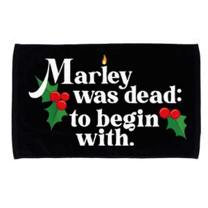 To Begin With Funny Novelty Christmas Microfiber Hand Towel