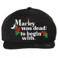 To Begin With Funny Novelty Christmas Wool Snapback Cap