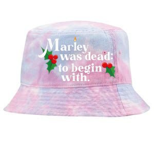 To Begin With Funny Novelty Christmas Tie-Dyed Bucket Hat