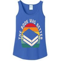 The Book Was Better Book Reading Cute Gift Ladies Essential Tank