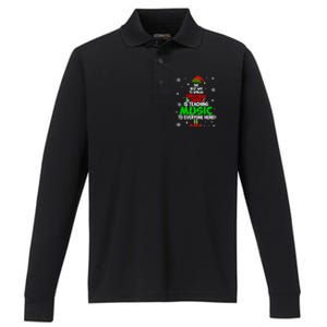 The Best Way To Spread Christmas Cheer Is Teaching Music Gift Performance Long Sleeve Polo