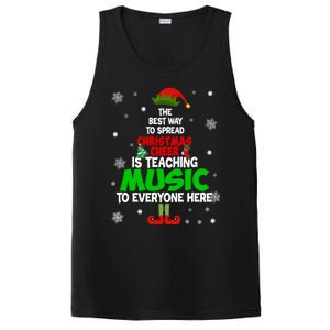 The Best Way To Spread Christmas Cheer Is Teaching Music Gift PosiCharge Competitor Tank