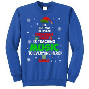 The Best Way To Spread Christmas Cheer Is Teaching Music Gift Sweatshirt