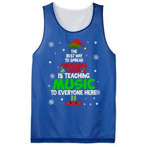 The Best Way To Spread Christmas Cheer Is Teaching Music Gift Mesh Reversible Basketball Jersey Tank