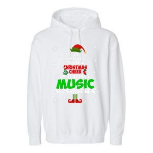 The Best Way To Spread Christmas Cheer Is Teaching Music Gift Garment-Dyed Fleece Hoodie