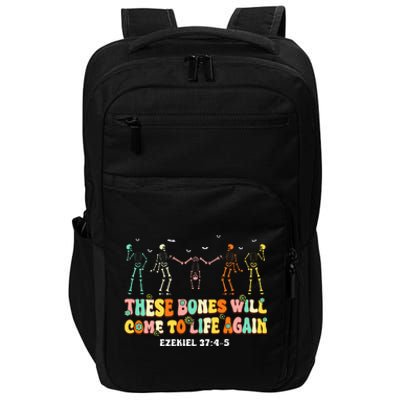 These Bones Will Come To Life Again Ezekiel 3745 Christian Impact Tech Backpack