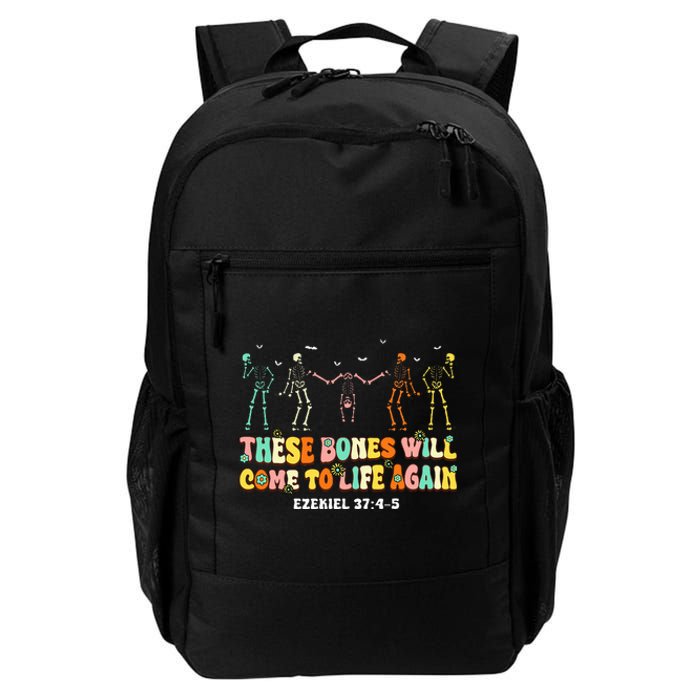 These Bones Will Come To Life Again Ezekiel 3745 Christian Daily Commute Backpack