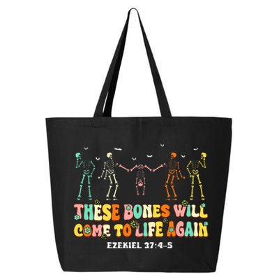 These Bones Will Come To Life Again Ezekiel 3745 Christian 25L Jumbo Tote