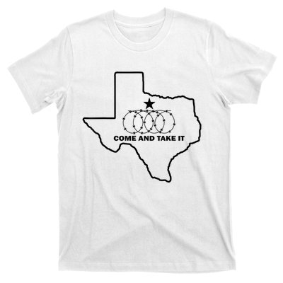 Texas Barbed Wire Come And Take It T-Shirt