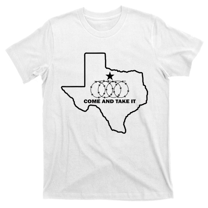 Texas Barbed Wire Come And Take It T-Shirt