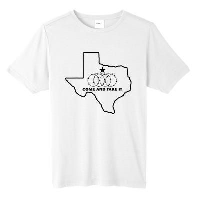 Texas Barbed Wire Come And Take It Tall Fusion ChromaSoft Performance T-Shirt