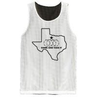 Texas Barbed Wire Come And Take It Mesh Reversible Basketball Jersey Tank