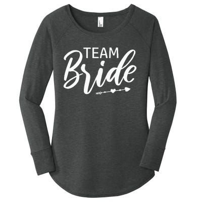 Team Bride Wedding Party Women's Perfect Tri Tunic Long Sleeve Shirt