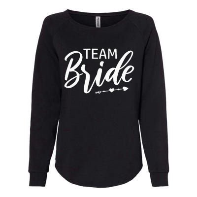 Team Bride Wedding Party Womens California Wash Sweatshirt