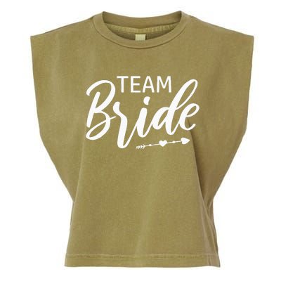 Team Bride Wedding Party Garment-Dyed Women's Muscle Tee