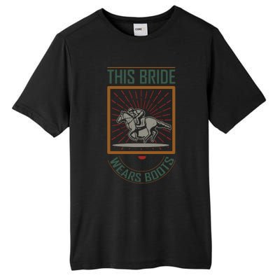 The Bride Wears Boots Tall Fusion ChromaSoft Performance T-Shirt