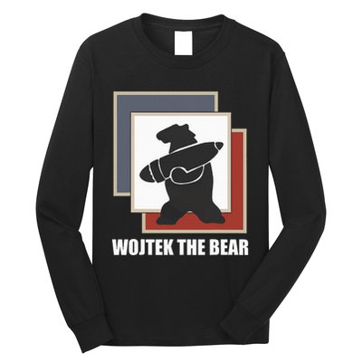 The Bear Wojtek Polish Bear Long Sleeve Shirt
