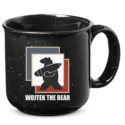 The Bear Wojtek Polish Bear 15oz Campfire Ceramic Mug