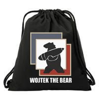 The Bear Wojtek Polish Bear Drawstring Bag