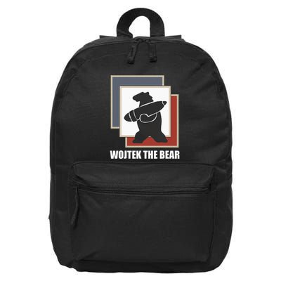 The Bear Wojtek Polish Bear 16 in Basic Backpack