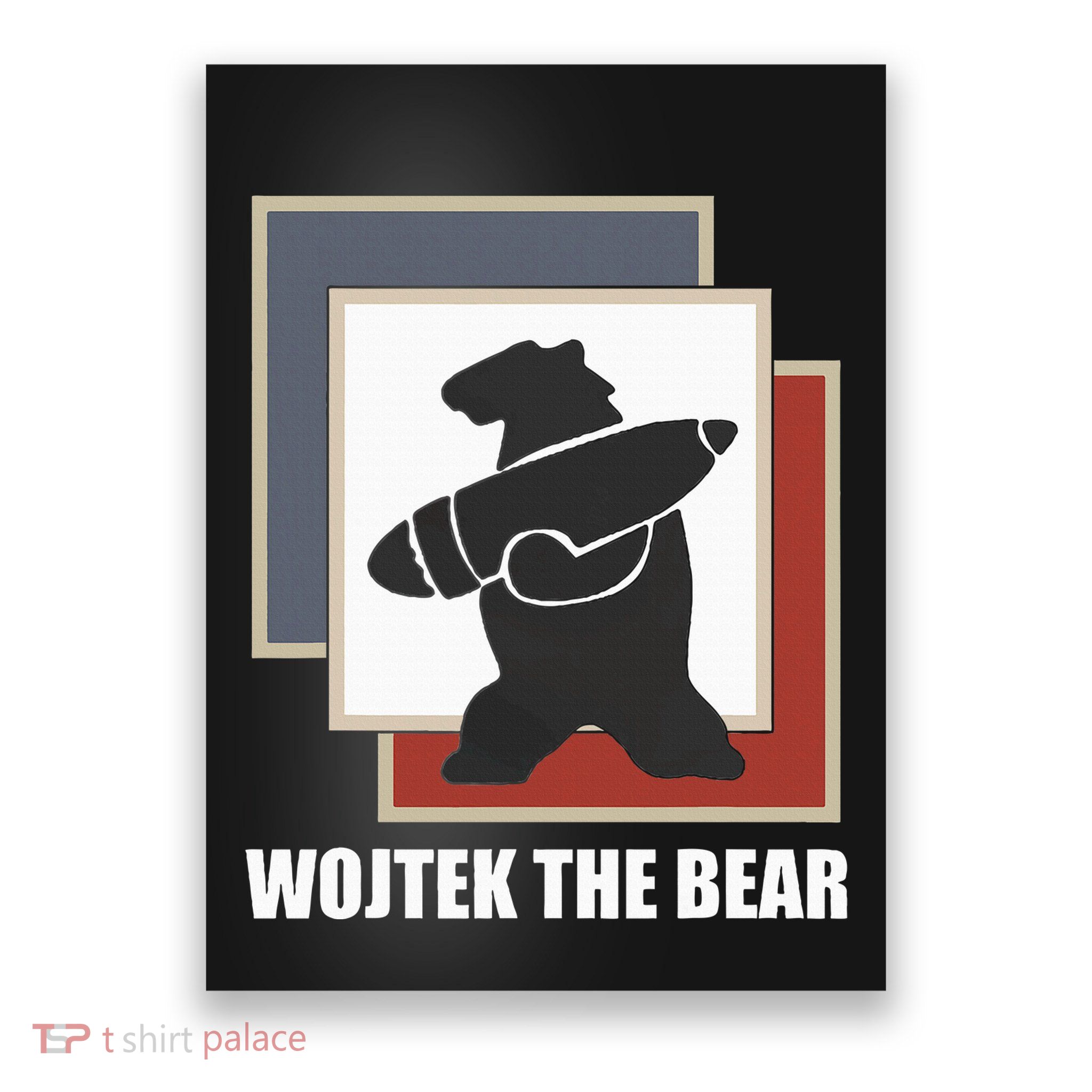 The Bear Wojtek Polish Bear Poster