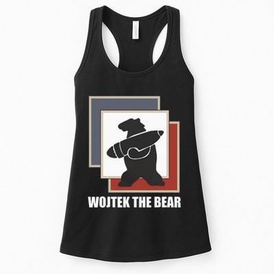 The Bear Wojtek Polish Bear Womens Tank Top