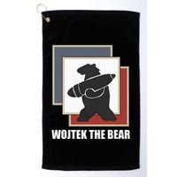 The Bear Wojtek Polish Bear Golf Towel