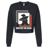 The Bear Wojtek Polish Bear Cropped Pullover Crew