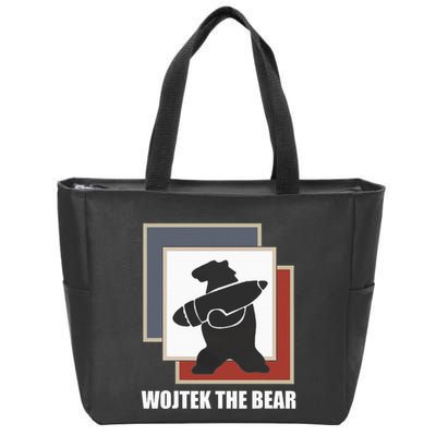 The Bear Wojtek Polish Bear Zip Tote Bag