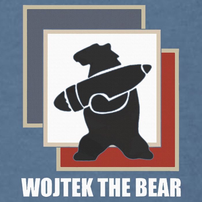 The Bear Wojtek Polish Bear Garment-Dyed Sweatshirt