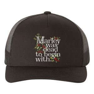 To Begin With Funny Novelty Christmas Yupoong Adult 5-Panel Trucker Hat