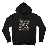 To Begin With Funny Novelty Christmas Hoodie