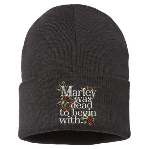 To Begin With Funny Novelty Christmas Sustainable Knit Beanie