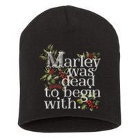 To Begin With Funny Novelty Christmas Short Acrylic Beanie