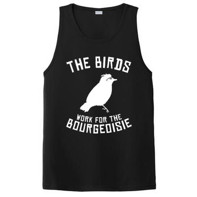 The Birds Work For The Bourgeoisie PosiCharge Competitor Tank