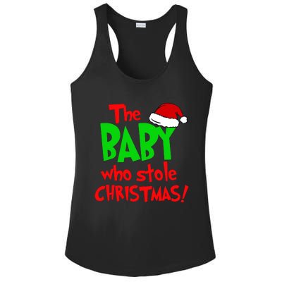 The Baby Who Stole Christmas Ladies PosiCharge Competitor Racerback Tank