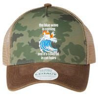 The Blue Wave Is Coming And ItS Covered In Cat Hairs Legacy Tie Dye Trucker Hat