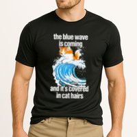 The Blue Wave Is Coming And ItS Covered In Cat Hairs Cooling Performance Crew T-Shirt