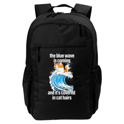 The Blue Wave Is Coming And ItS Covered In Cat Hairs Backpack
