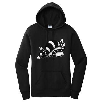 Threadless Boriana Weird Cat Sleeping On Fat Pillow .Png Women's Pullover Hoodie