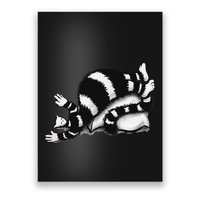 Threadless Boriana Weird Cat Sleeping On Fat Pillow .Png Poster