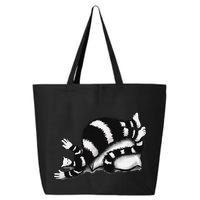 Threadless Boriana Weird Cat Sleeping On Fat Pillow .Png 25L Jumbo Tote
