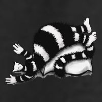 Threadless Boriana Weird Cat Sleeping On Fat Pillow .Png 25L Jumbo Tote