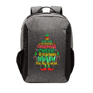 The Best Way To Spread Christmas Cheer Is Teaching Math Vector Backpack