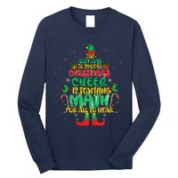 The Best Way To Spread Christmas Cheer Is Teaching Math Long Sleeve Shirt