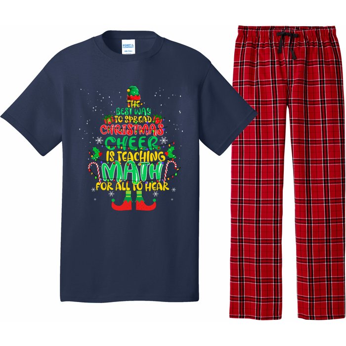 The Best Way To Spread Christmas Cheer Is Teaching Math Pajama Set