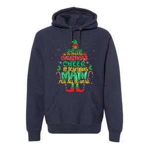 The Best Way To Spread Christmas Cheer Is Teaching Math Premium Hoodie