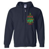 The Best Way To Spread Christmas Cheer Is Teaching Math Full Zip Hoodie